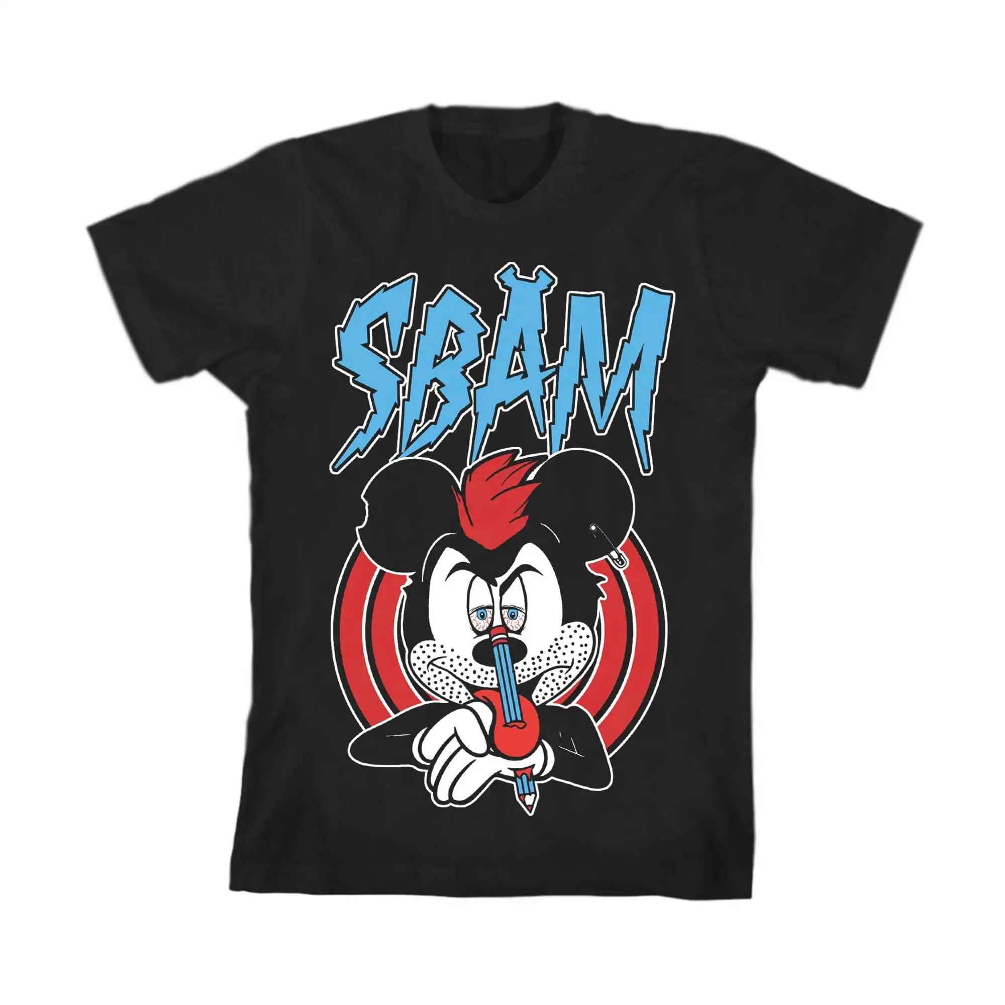 Merch SBÄM Punk Mouse T-Shirt XXL